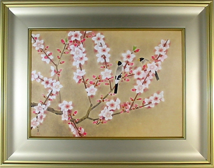 上村松篁『 桃春（とうしゅん）』 | 複製画 | 日経アート