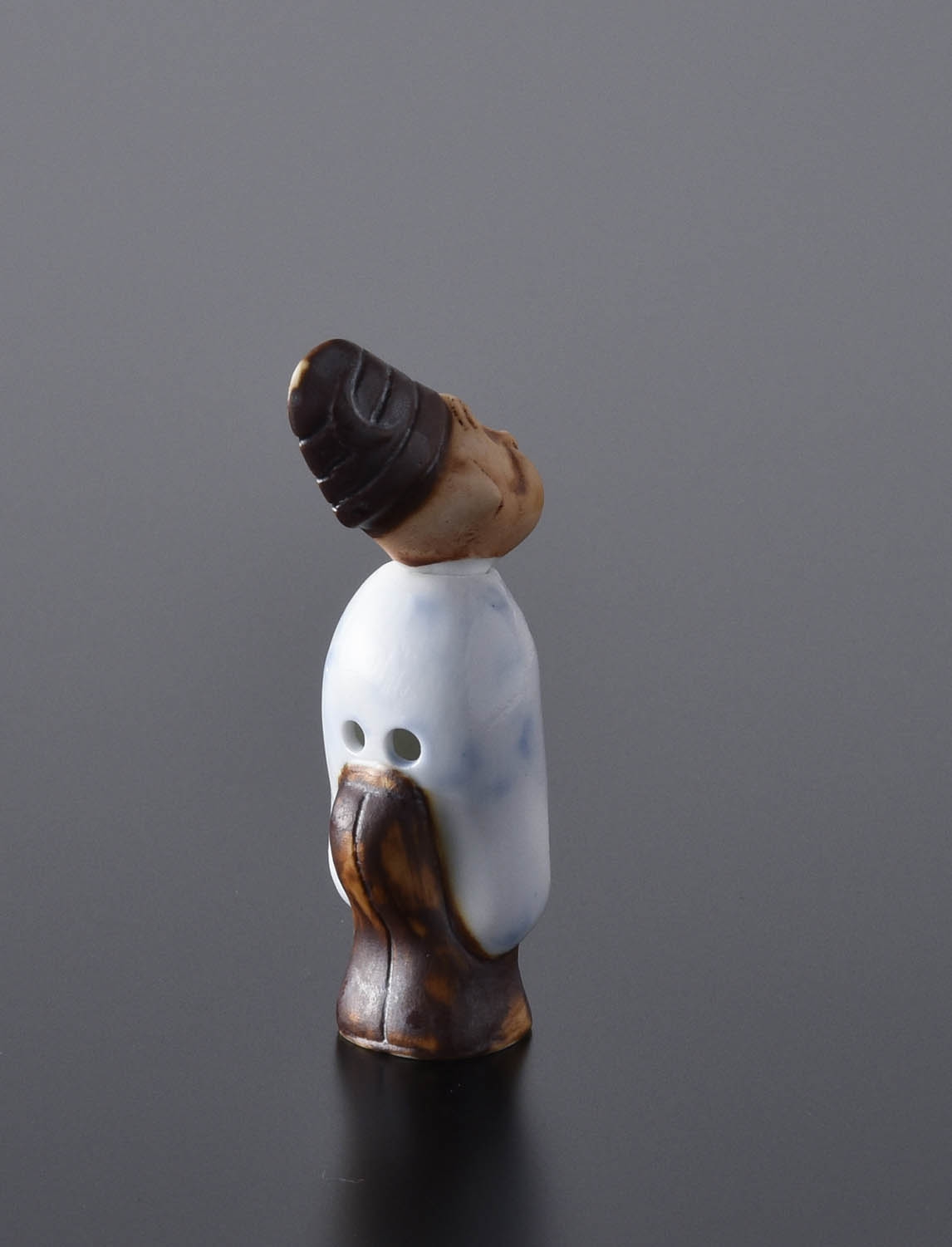 一五代嗣平戸悦山 今村ひとみ『 舌出三番叟人形』 | 陶芸作品 | 日経アート