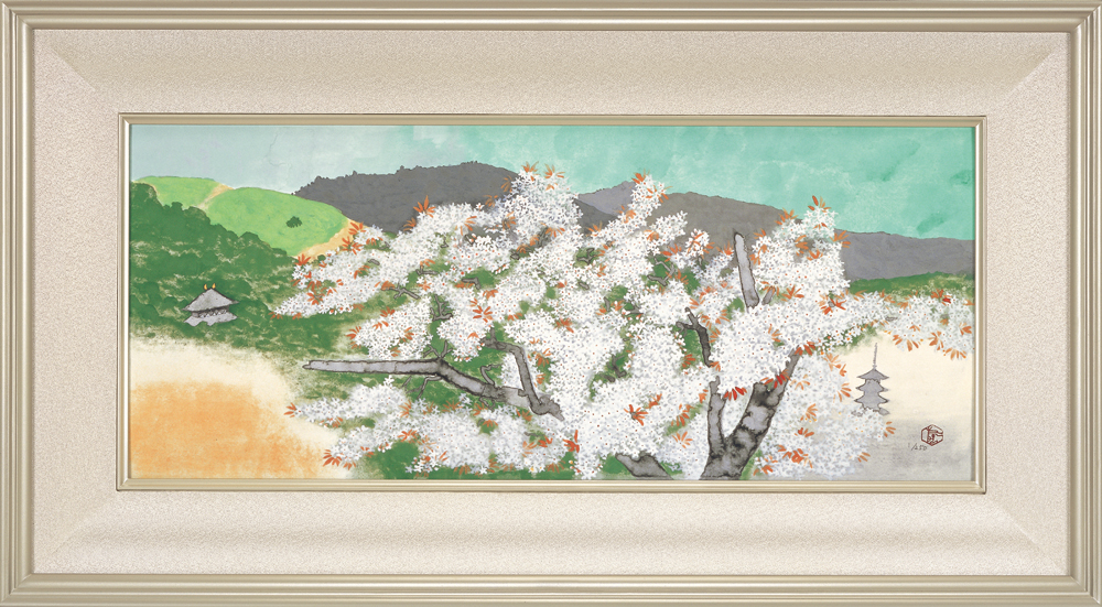 小倉遊亀『 爛漫』 | 特殊美術印刷 | 日経アート