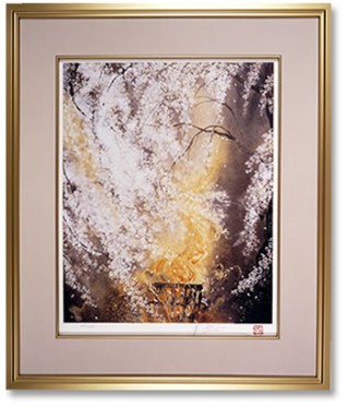 木村圭吾『 炎の舞（ほのおのまい）』 | リトグラフ | 日経アート