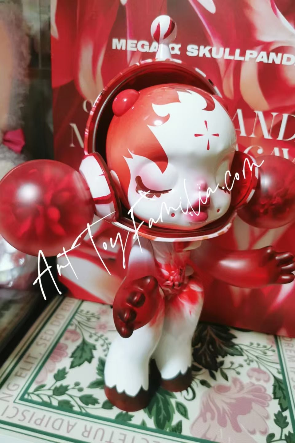 MEGA α SKULLPANDA SP Mika Ninagawa 400% | POP MART – Art Toy Familia