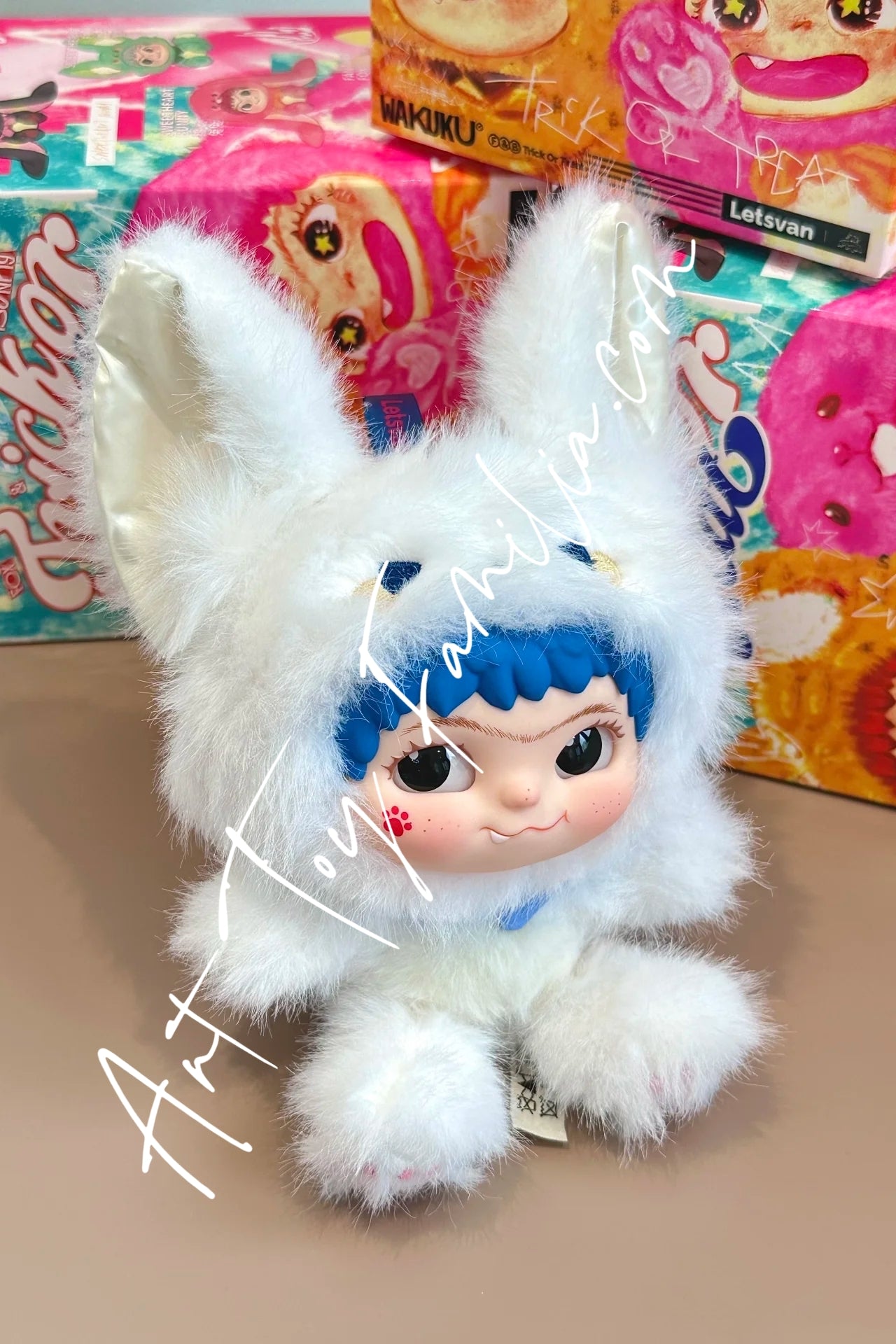 Wakuku Fox & Bunny Trick Or Treat Series Plush Doll | LETSVAN