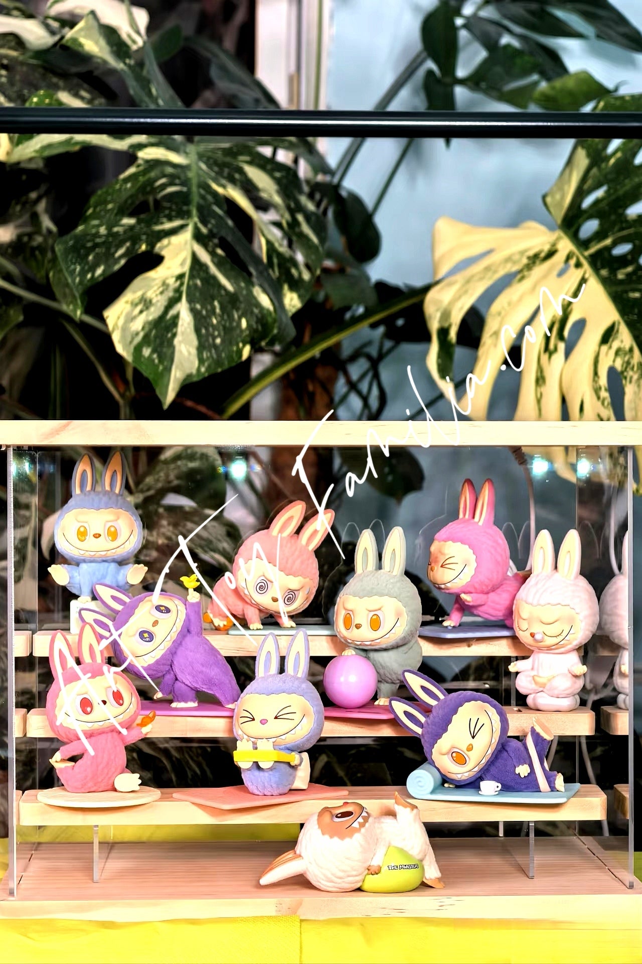 THE MONSTERS Lazy Yoga Series Figures | POP MART – Art Toy Familia