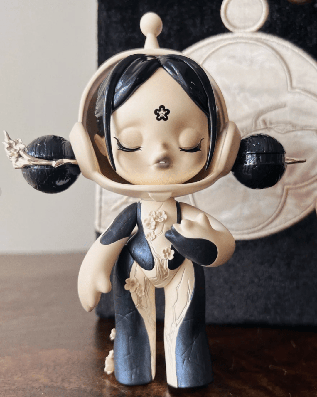 Skullpanda Baby Black | POP MART – Art Toy Familia