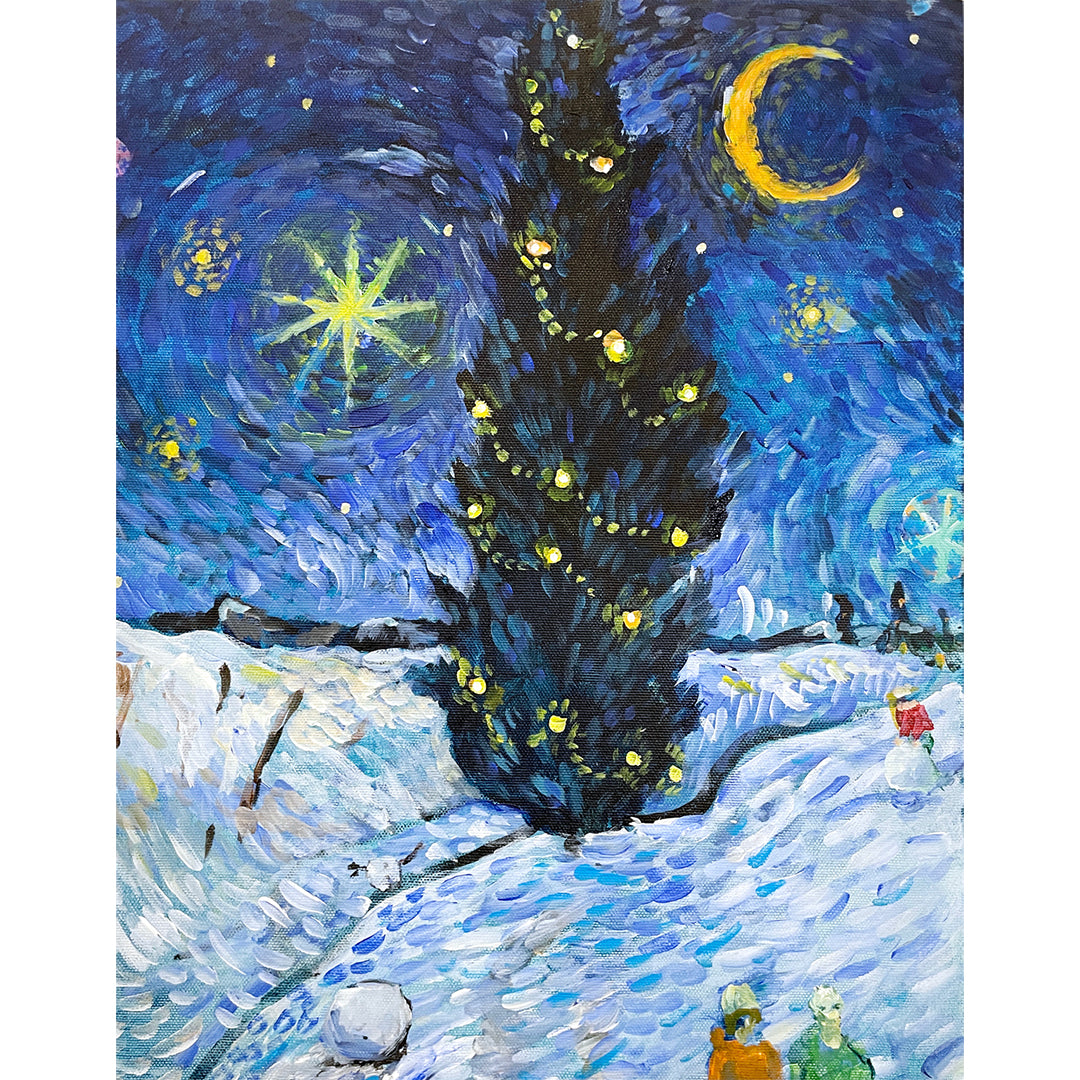 artwine.tokyo | フィンセント・ファン・ゴッホ | 糸杉と星の見える道