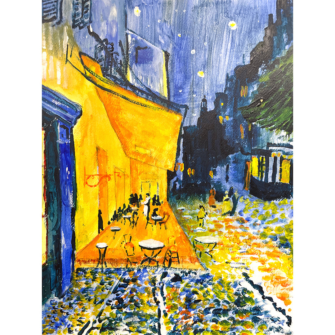 artwine.tokyo | フィンセント・ファン・ゴッホ | 夜のカフェテラス