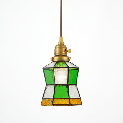Stained glass-pendant Helm｜ARTWORKSTUDIO公式