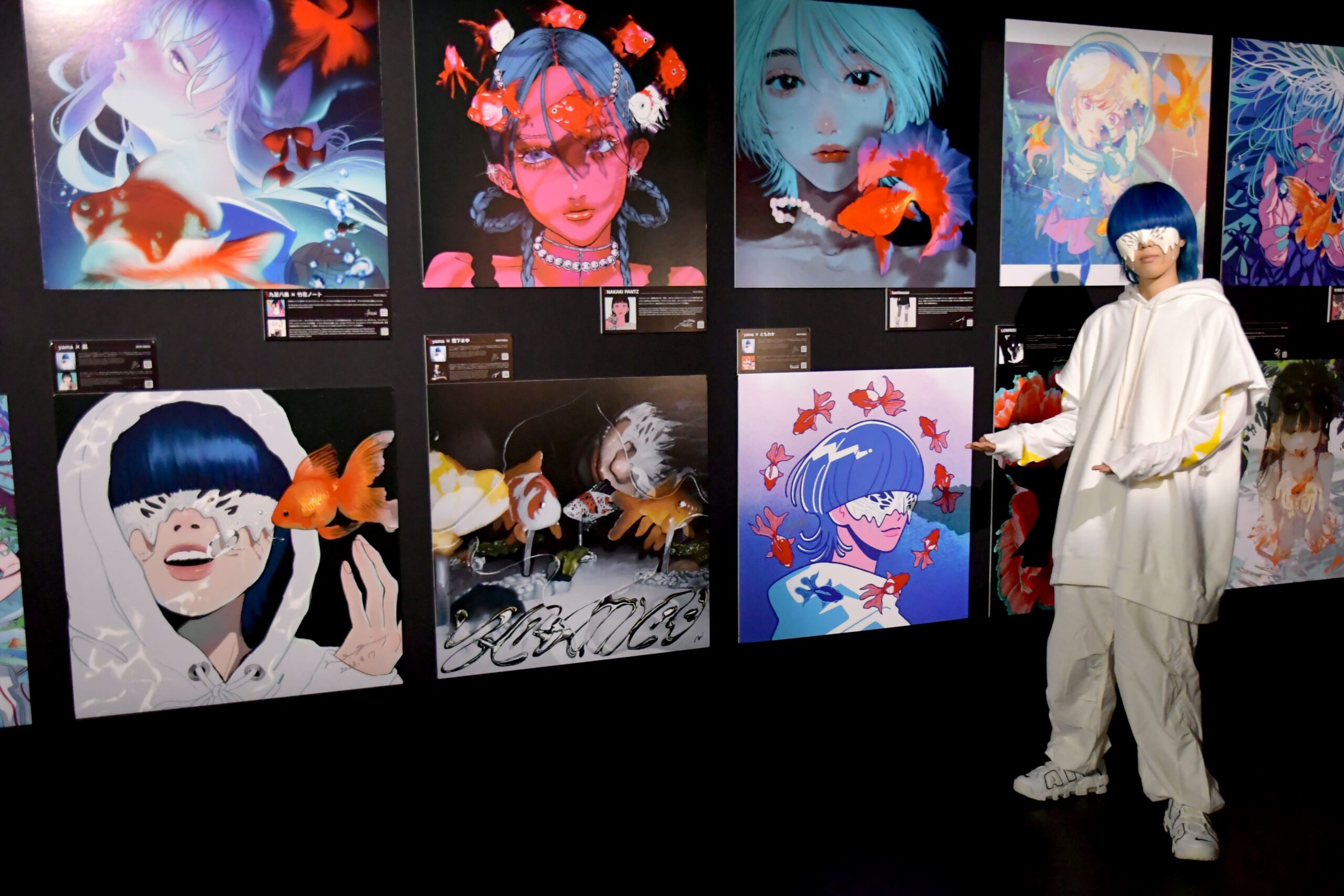 アートアクアリウム美術館にyamaが来た！新世代シンガー「yama」への