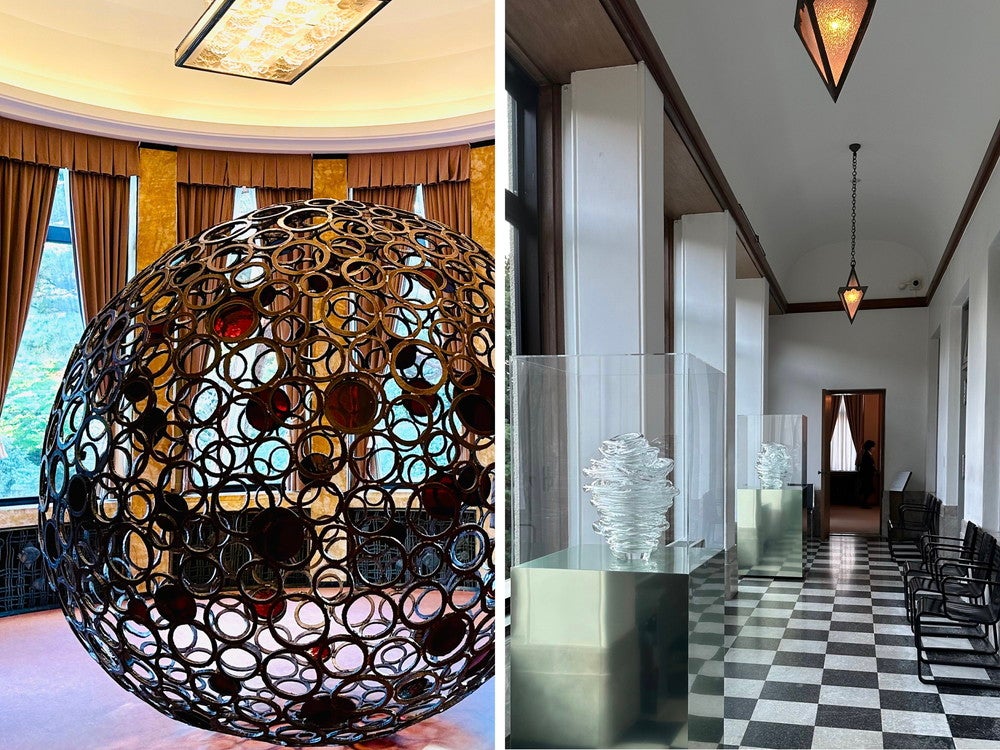 レポート】「そこに光が降りてくる 青木野枝／三嶋りつ惠」東京都庭園