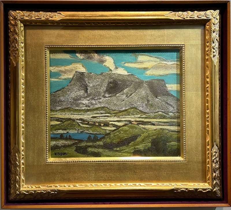 田崎広助「阿蘇山」（売約済み） | 現在販売中の作品の写真を掲載