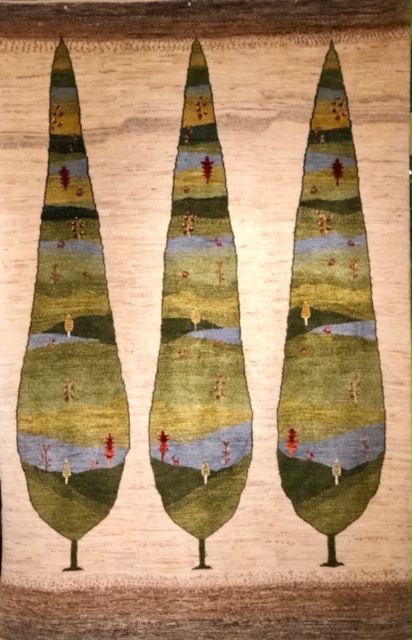 ギャッベの文様】 生命の樹に秘めた織子さん達の想い | ギャッベ