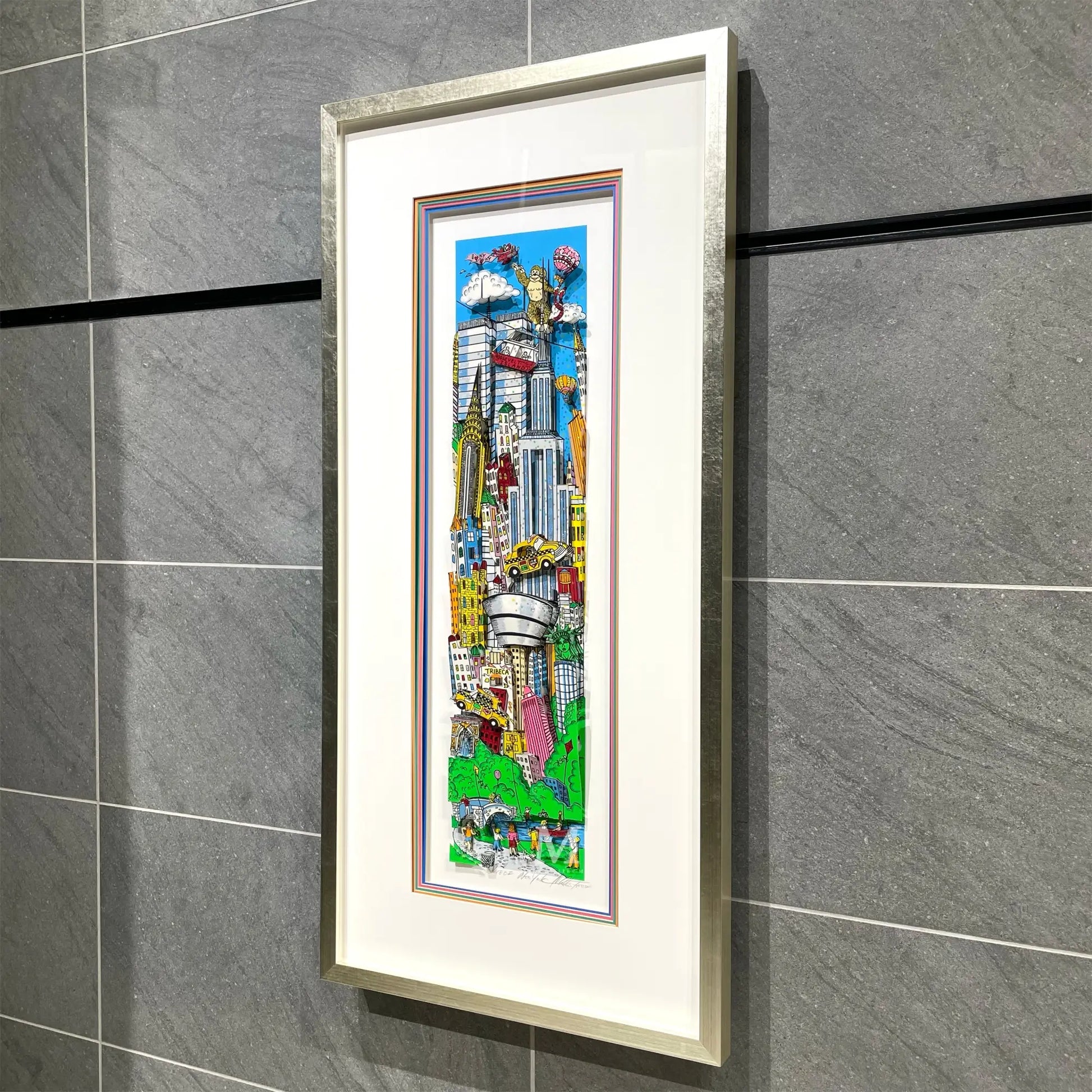 チャールズ・ファジーノ (Charles Fazzino)「A Slice of New York」ART