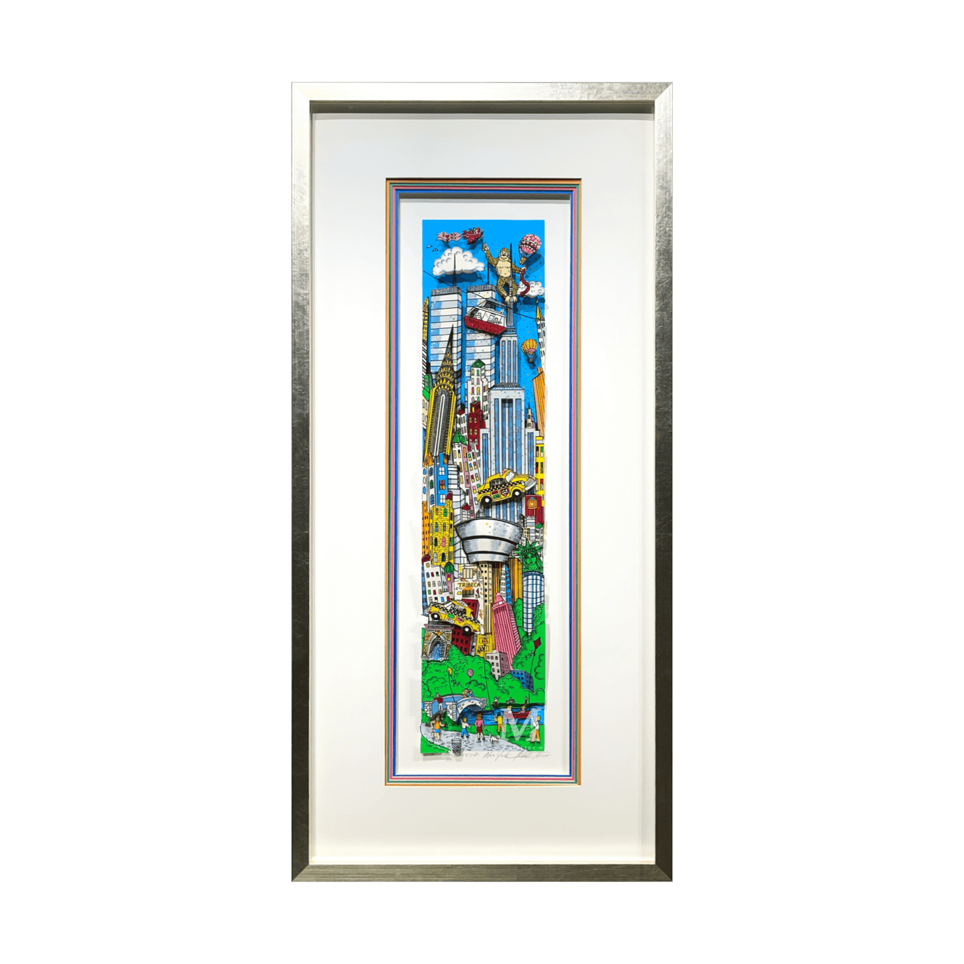 チャールズ・ファジーノ (Charles Fazzino)「A Slice of New York」ART