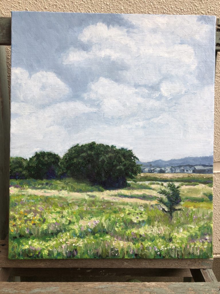 草むら｜初夏の多摩川河原-7 | Nobuアート日記