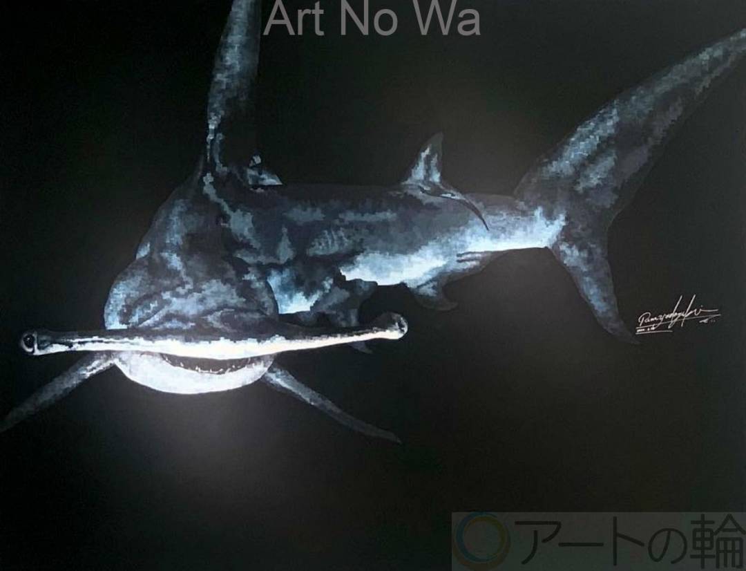 ハンマーヘッドシャーク | アートの輪