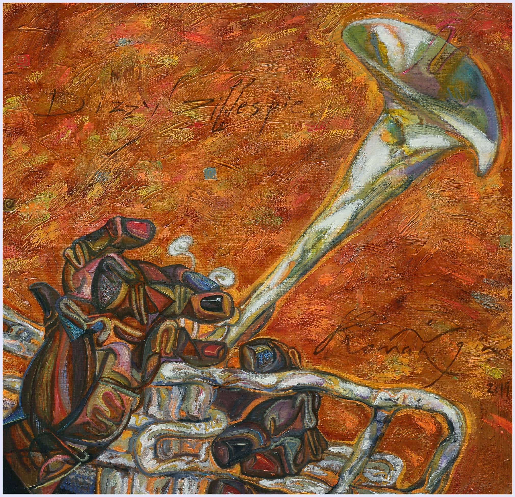 Dizzy Gillespie - Roman Nogin - Artnuances Gallery