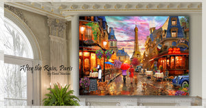 After the Rain, Paris Order Options Here – Art of David Maclean
