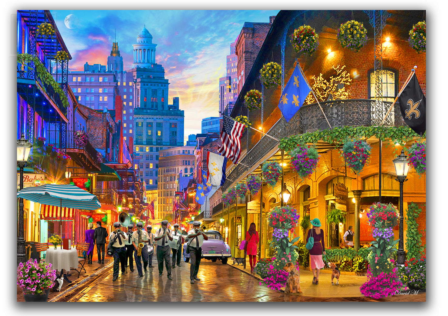 The Big Easy, New Orleans Order Options Here – Art of David Maclean