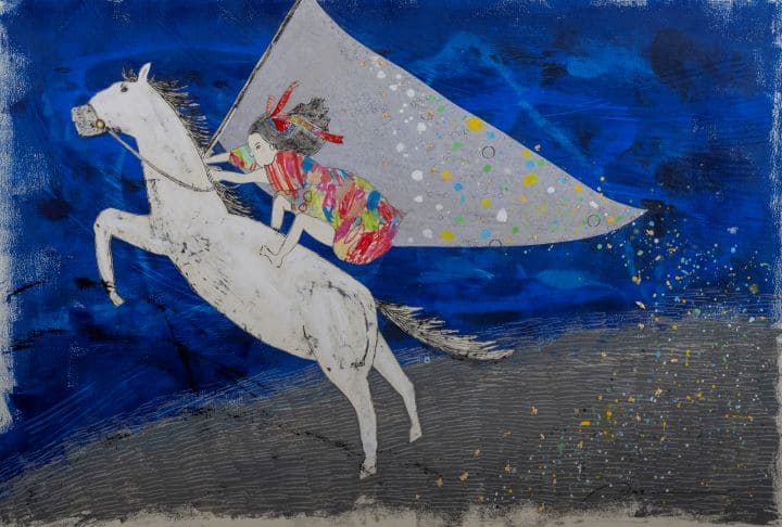 蟹江杏の進化を遂げた最新作 / 「蟹江杏 新作展」が銀座で開催