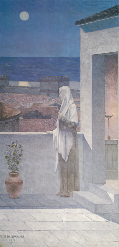 ピュヴィス・ド・シャヴァンヌ 「眠るパリの街を見おろす聖