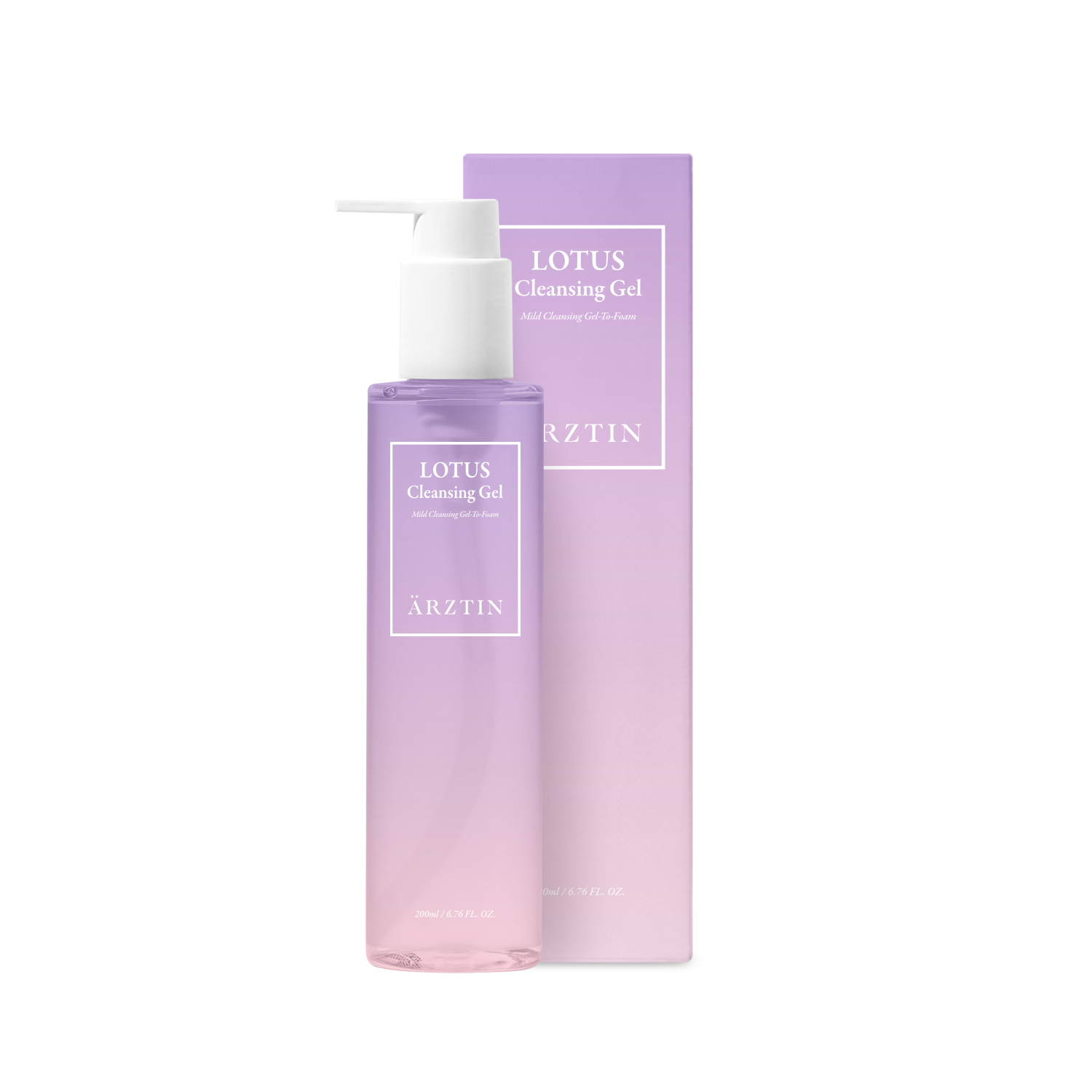 ARZTIN / (リニューアルパッケージ）ロータスクレンジングジェル