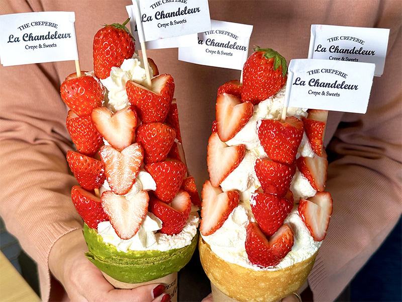 那珂川市クレープカフェ「シャンドルール」話題の新作