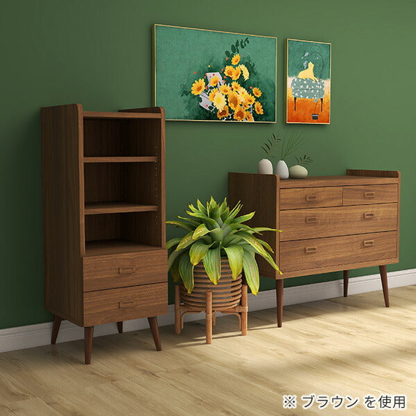 収納ボックスチェスト 新生活｜aster 90チェスト 木目｜0000a03732