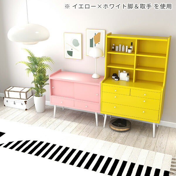 フロアキャビネット 多段収納｜aster 900L収納キャビ aino