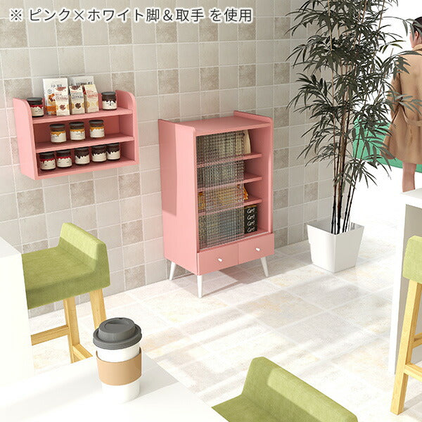 キャビネット 北欧｜aster 600MGガラスキャビネット aino