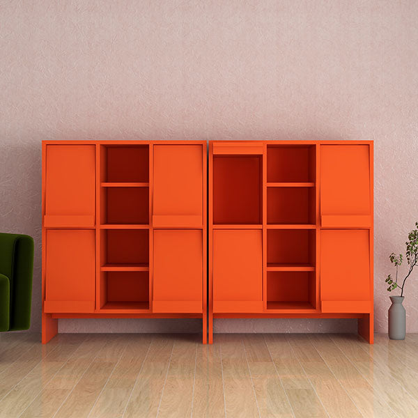 書棚 スタイリッシュ｜arne flap 3×2open縦/D40 aino｜0000ae022461