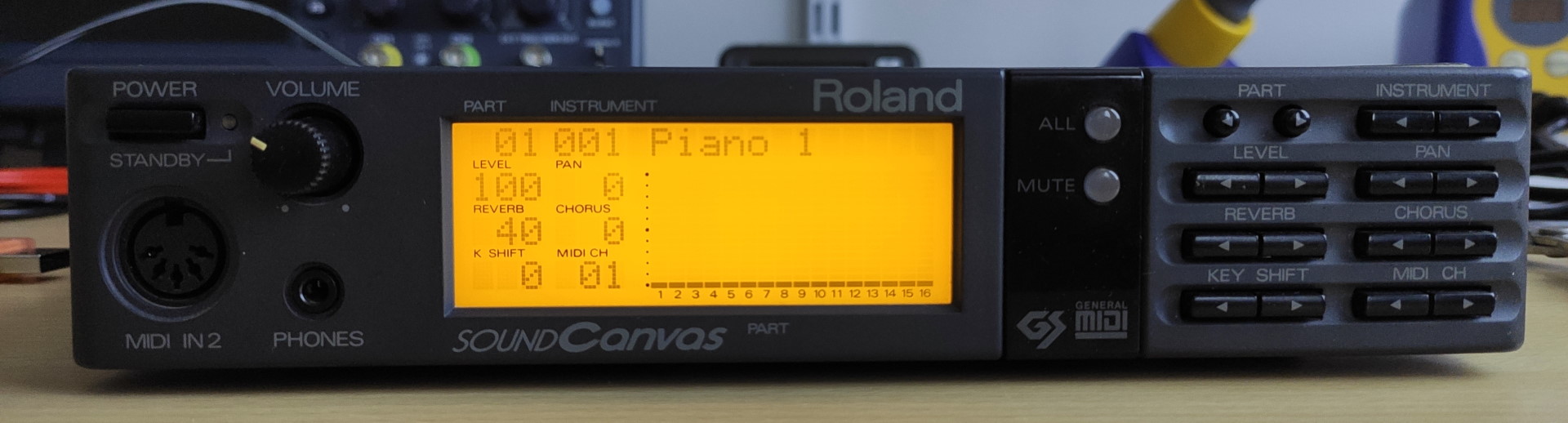 Repairing a Roland Sound Canvas SC-55 | Arno Welzel