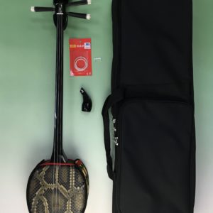 本蛇皮強化張り三線ハードケースセット – 池武当新垣三線店