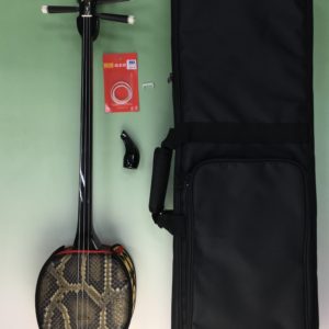 本蛇皮強化張り三線本体のみ – 池武当新垣三線店