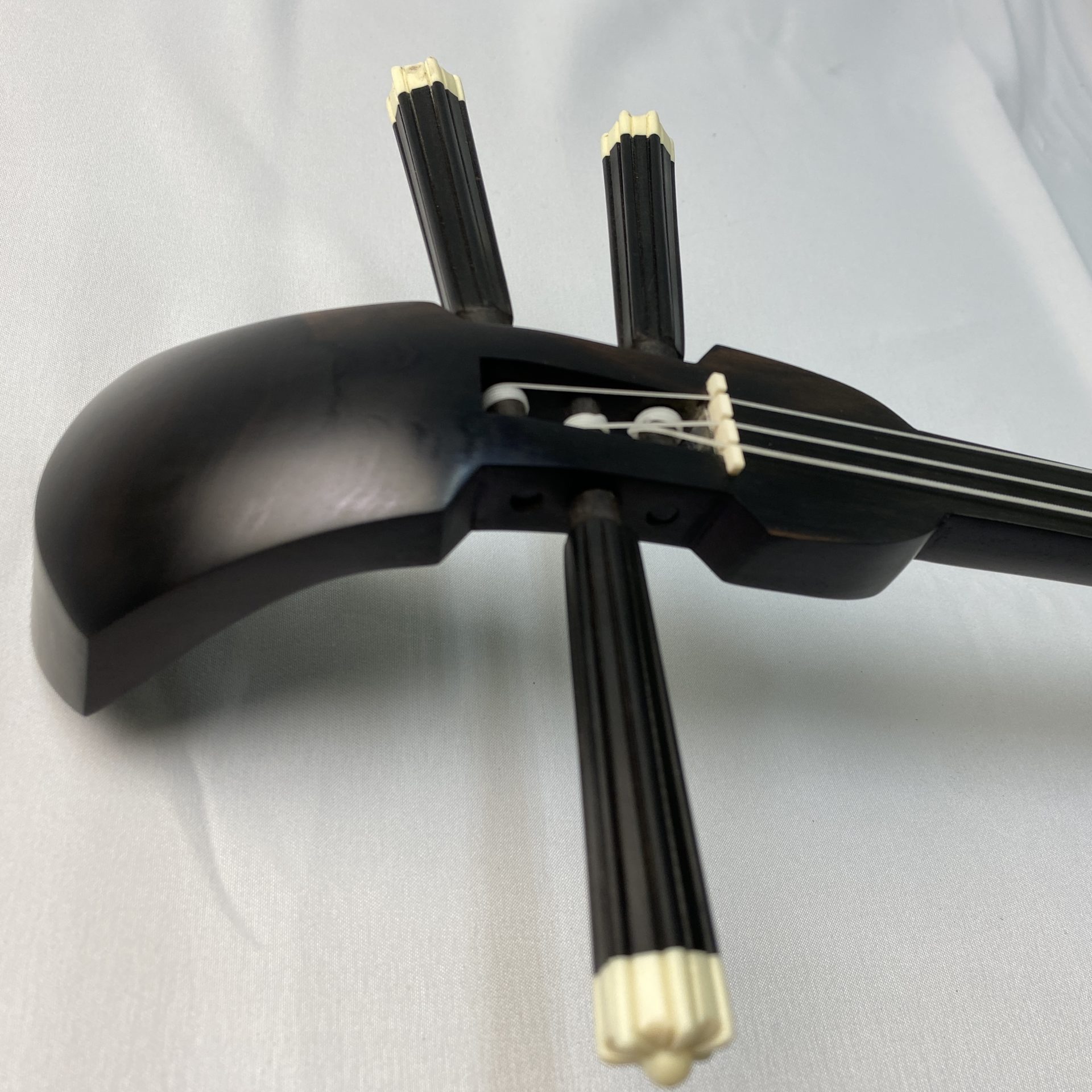 縞黒檀与那城型三線 – 池武当新垣三線店