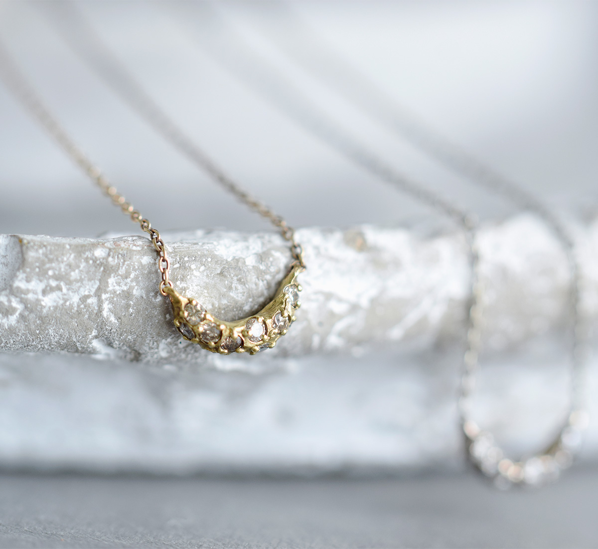 noguchi BIJOUX ノグチ K14WGネックレス nn489 | iroma..aranciato