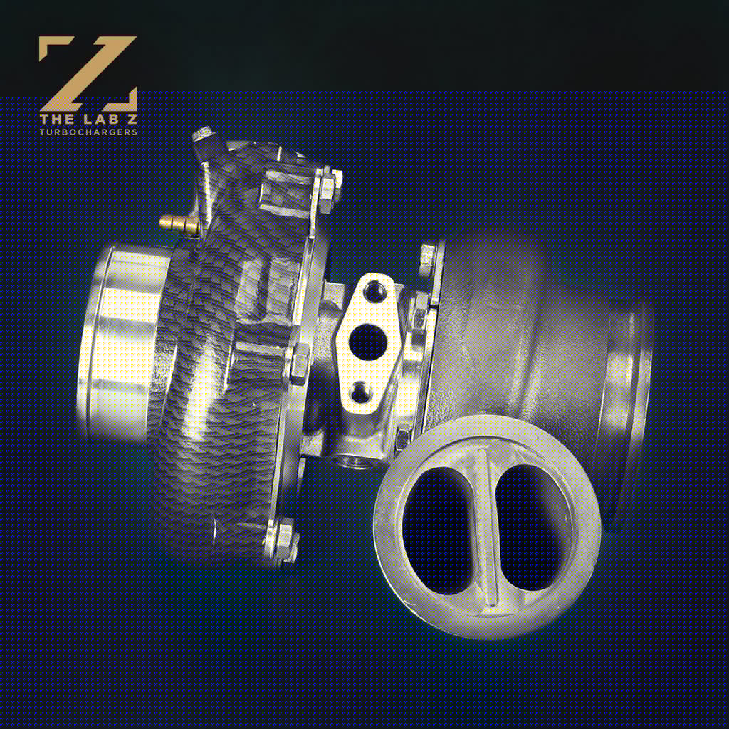 LAB Z Turbo Ball Bearing TL67 V-band 0.83 A/R Twin Scroll (G30-660