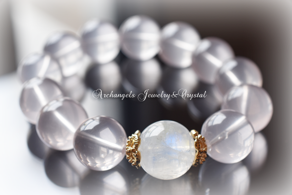 オリジナル・ブレス「Selene-月の女神-」 ブルームーンストーン