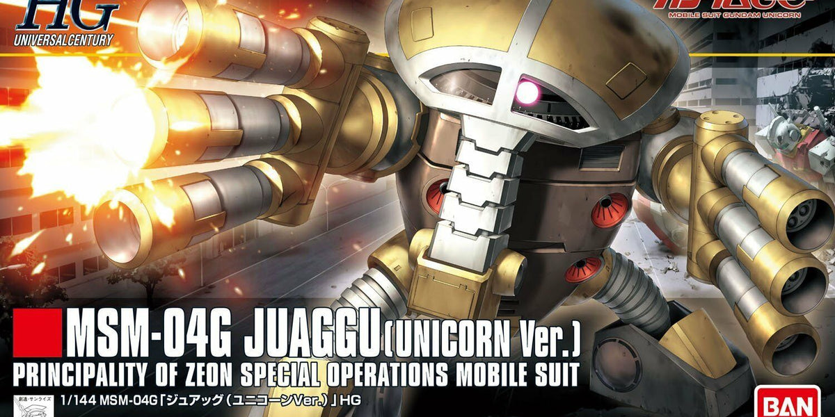 Bandai High Grade (HG) HGUC 1/144 Juaggu - Argama Hobby - Canada