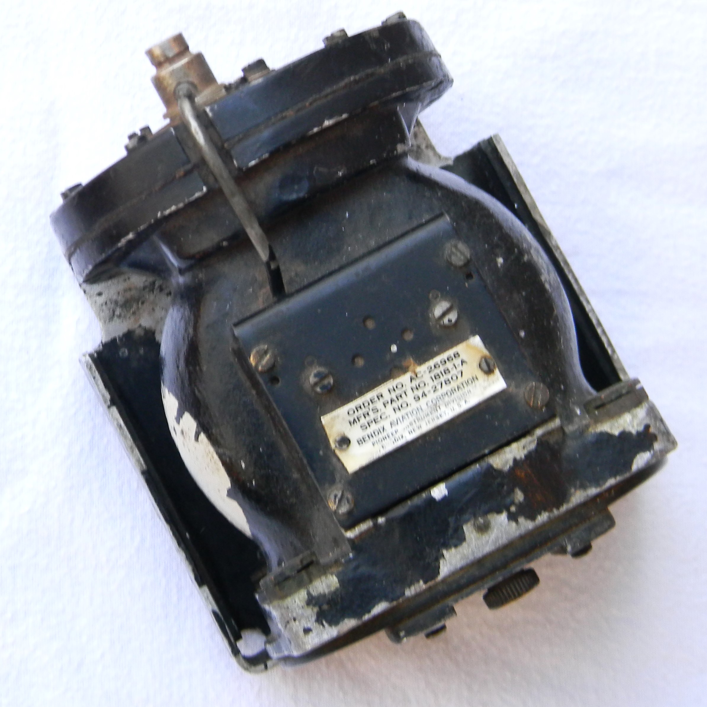 WW2 USAF Type B16 compass, original sales receipt included