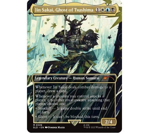 Magic The Gathering MTG - Secret Lair x Ghost of Tsushima