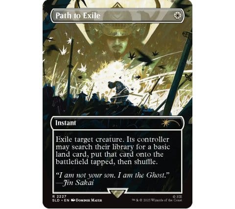 Magic The Gathering MTG - Secret Lair x Ghost of Tsushima