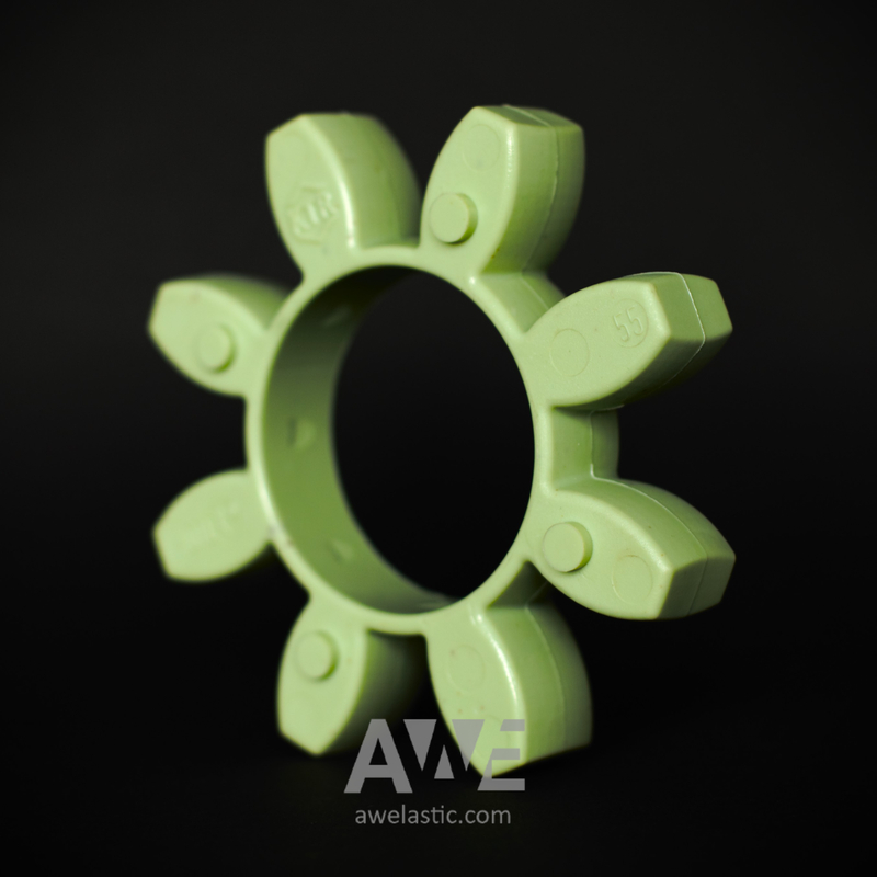 Original KTR ROTEX 55 Spider 64 Shore D T-PUR® light green | Awelastic