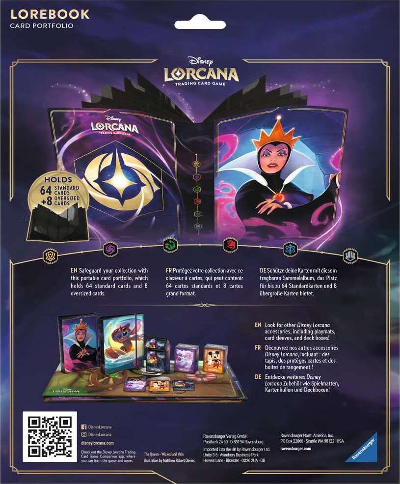 Ravensburger Disney Lorcana: The First Chapter TCG Portfolio - The