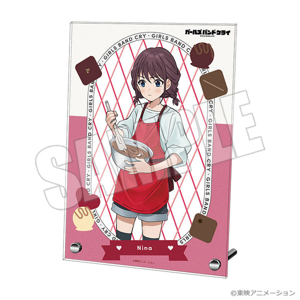 A4アクリルプレート＜想いの彩り手 仁菜＞