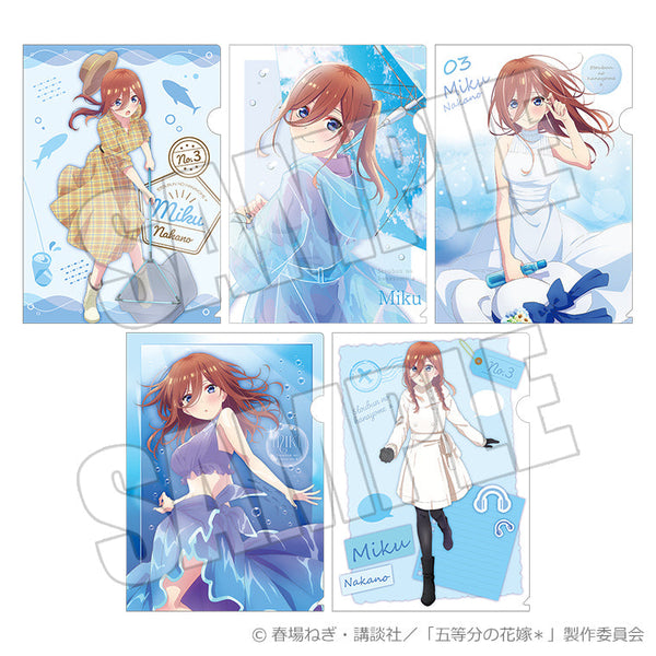 三玖のトレーディングクリアファイル＜FIVE Memories 2025＞