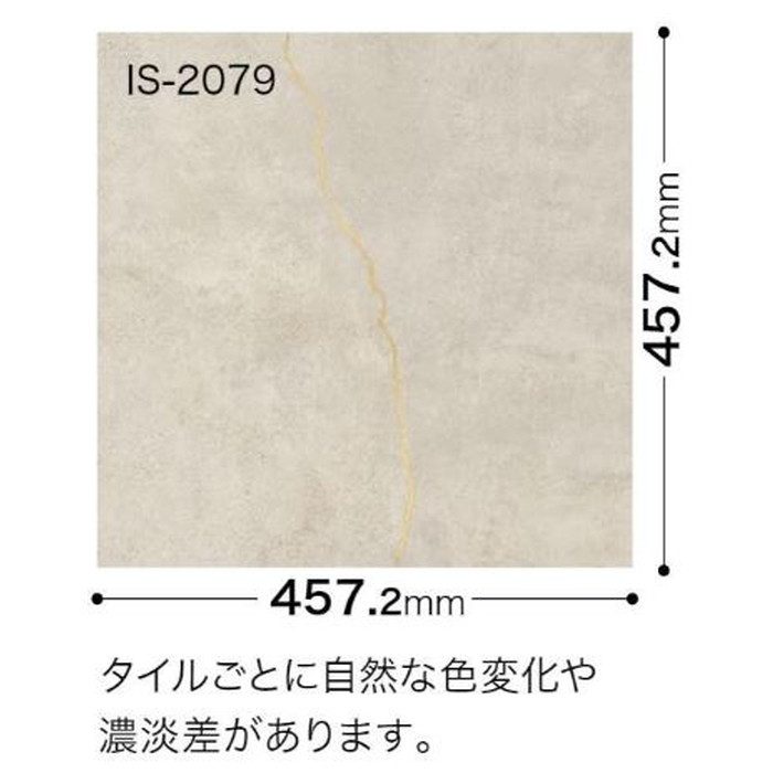 IS2079 フロアタイル キンツギコンクリート ストーン＆アクセント 2.5