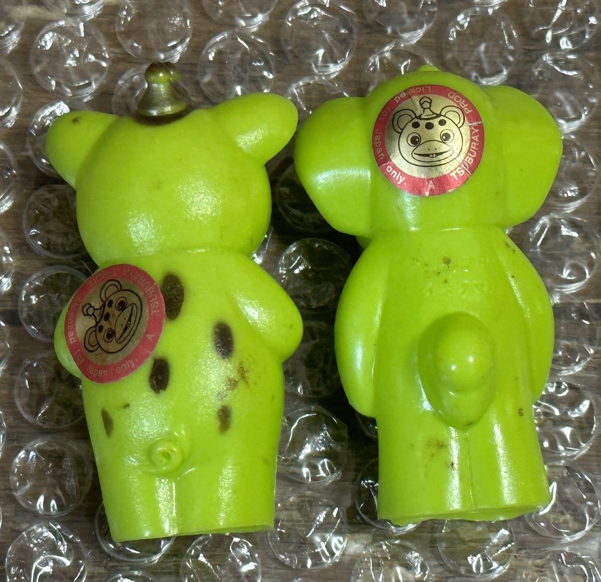 ブースカ チャメゴン イヌクマ 指人形 キーフォルダー ソフビ