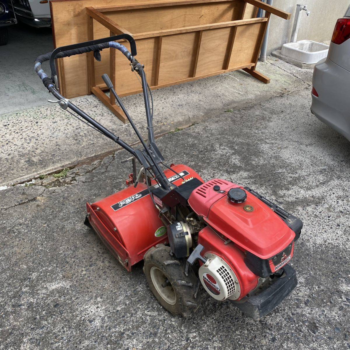 引き取り希望。中古⁄実働⁄整備済三菱耕運機⁄管理機 【岡山発】三菱