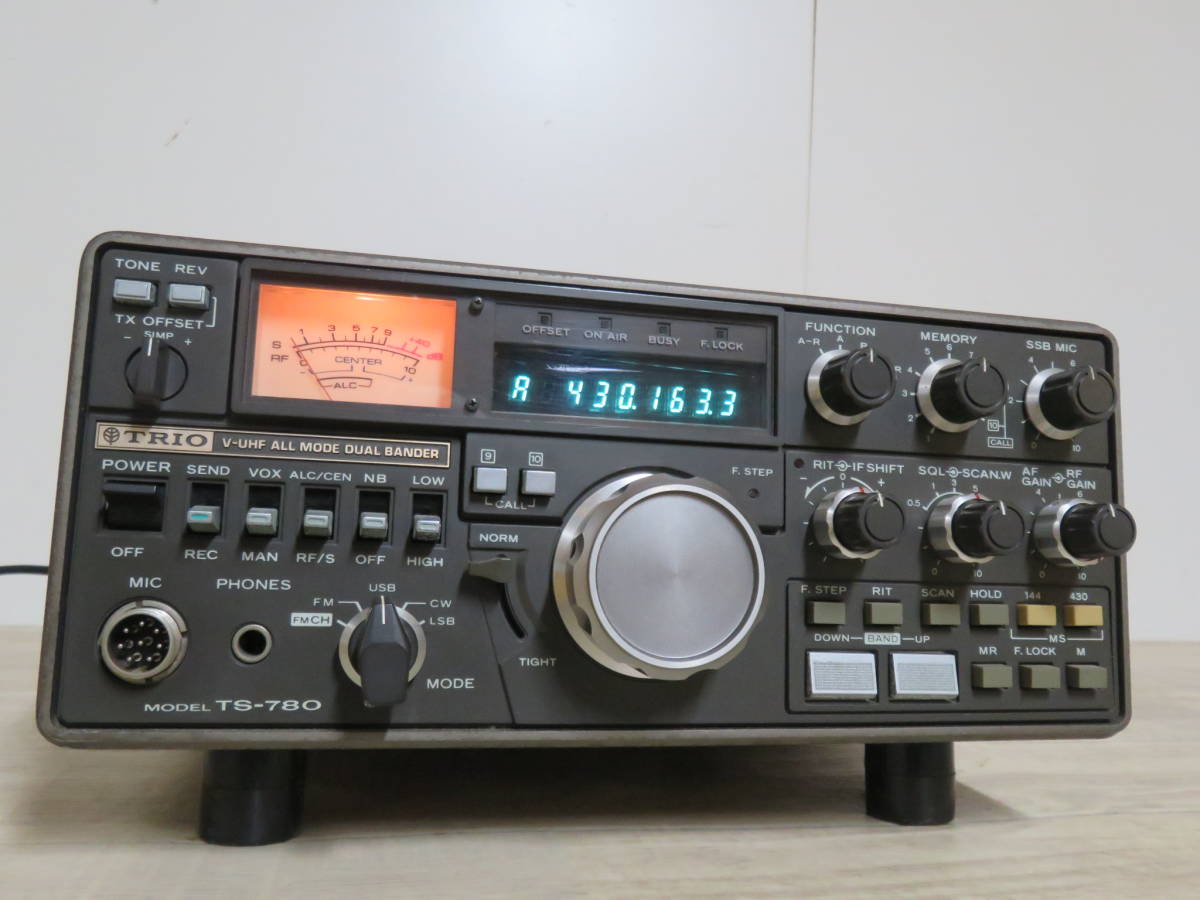 ジャンク 現状品 TRIO トリオ TRIO TS-780 V-UHF ALL MODE DUAL BANDER
