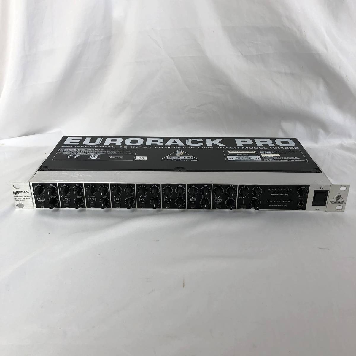 BEHRINGER マイクプリ、CLASSICPRO 電源、ラック まとめ売り BEHRINGER